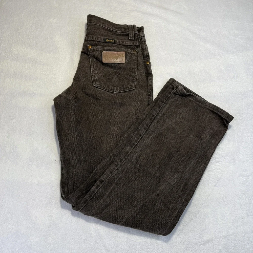 Wrangler High-Rise Women’s Jeans in Washed Black - Picture 1 of 5